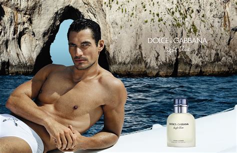 dolce gabbana light blue commercial models|david gandy biography.